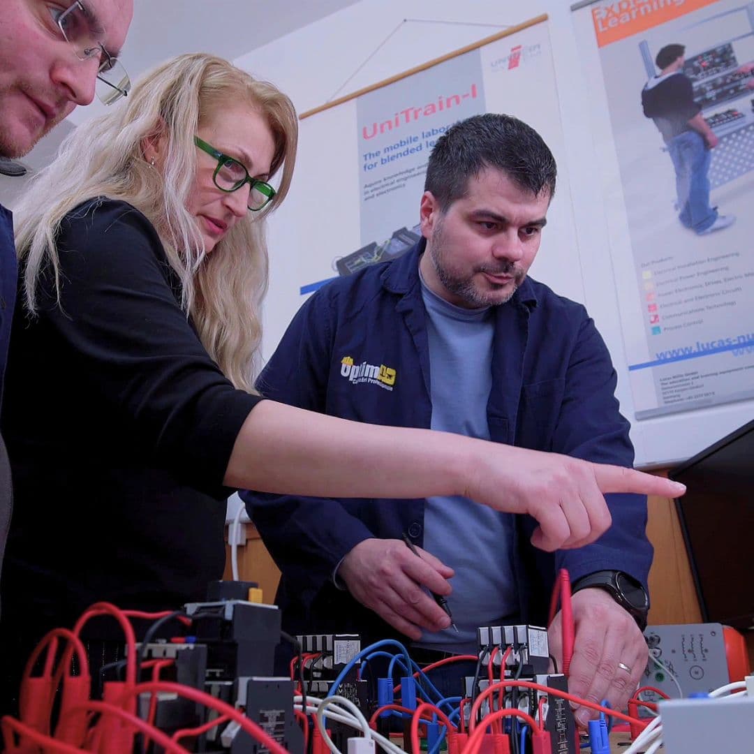 Practică curs electrician în construcții, OPTIM AD CALIFICĂRI